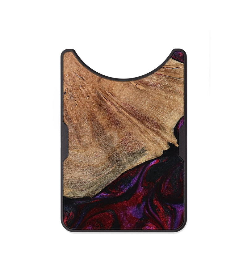 Alloy Wood Wallet - Eduardo (Red, 791016)