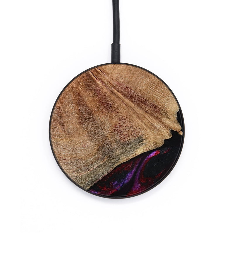 Circle Wood Wireless Charger - Eduardo (Red, 791016)
