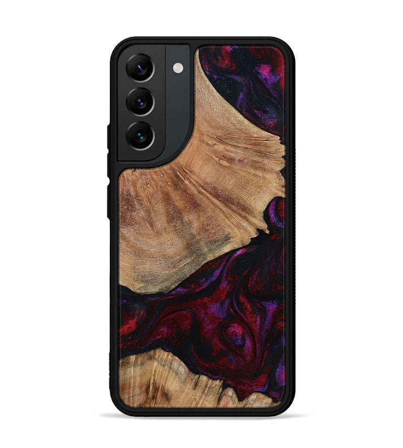 Galaxy S22 Plus Wood Phone Case - Eduardo (Red, 791016)