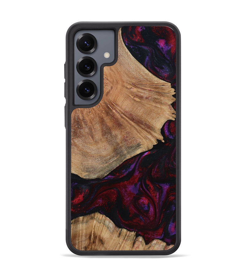 Galaxy S25 Plus Wood Phone Case - Eduardo (Red, 791016)