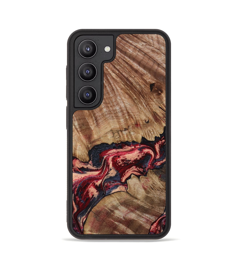 Galaxy S23 Wood Phone Case - Judge (Red, 791017)