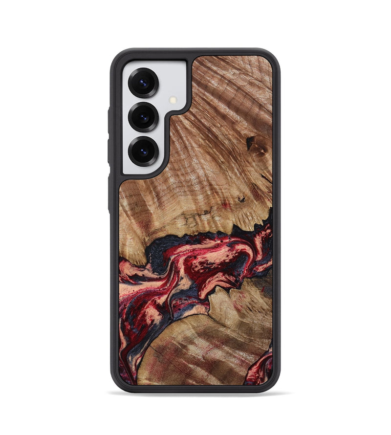 Galaxy S25 Wood Phone Case - Judge (Red, 791017)