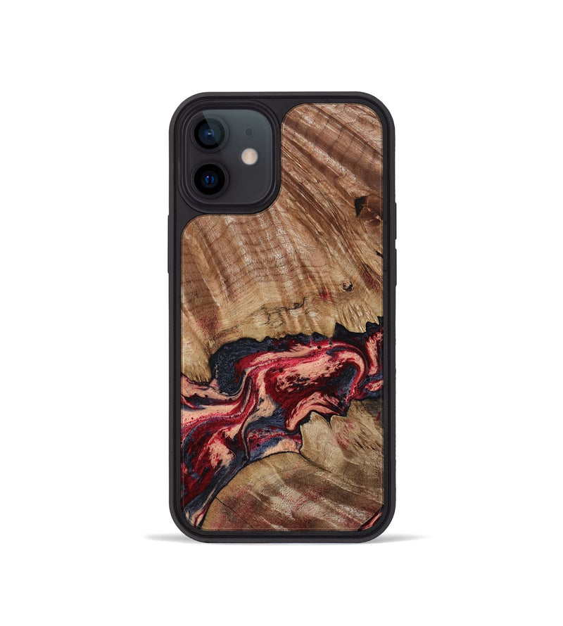 iPhone 12 mini Wood Phone Case - Judge (Red, 791017)