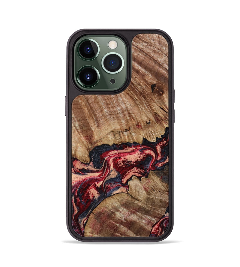 iPhone 13 Pro Wood Phone Case - Judge (Red, 791017)