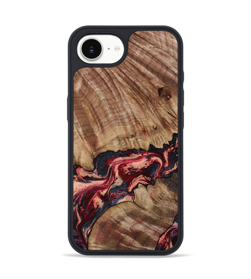 iPhone 16e Wood Phone Case - Judge (Red, 791017)