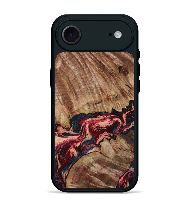 iPhone 17 Air Wood Phone Case - Judge (Red, 791017)