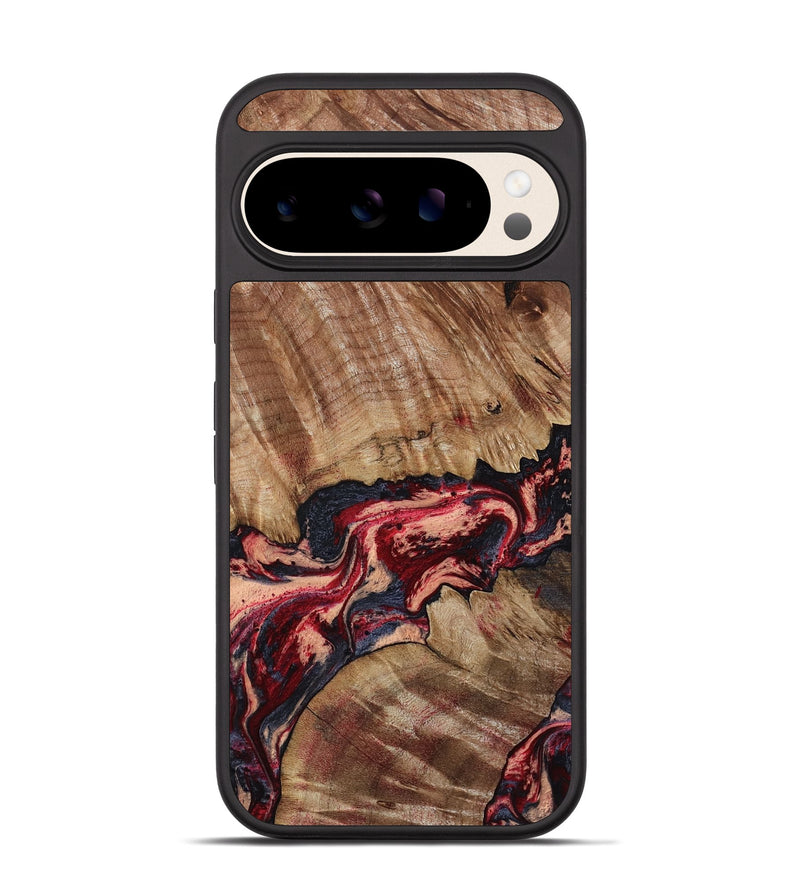 Pixel 10 Wood Phone Case - Judge (Red, 791017)
