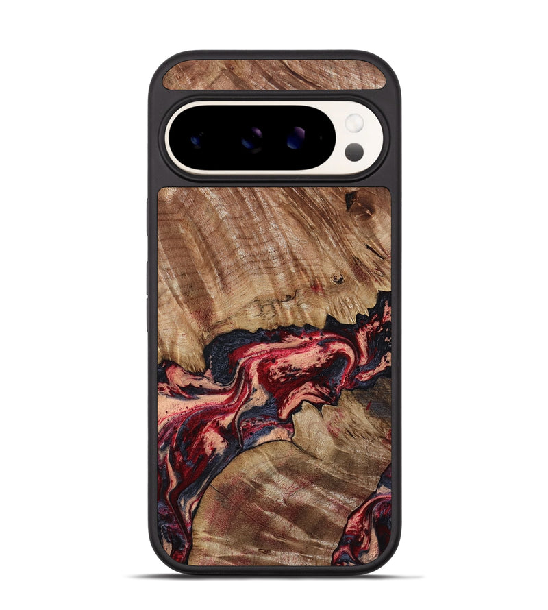 Pixel 9 Pro Wood Phone Case - Judge (Red, 791017)