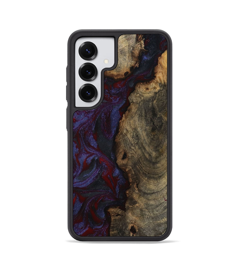 Galaxy S25 Wood Phone Case - Lexie (Red, 791018)