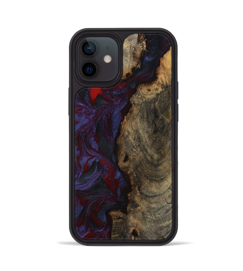 iPhone 12 Wood Phone Case - Lexie (Red, 791018)