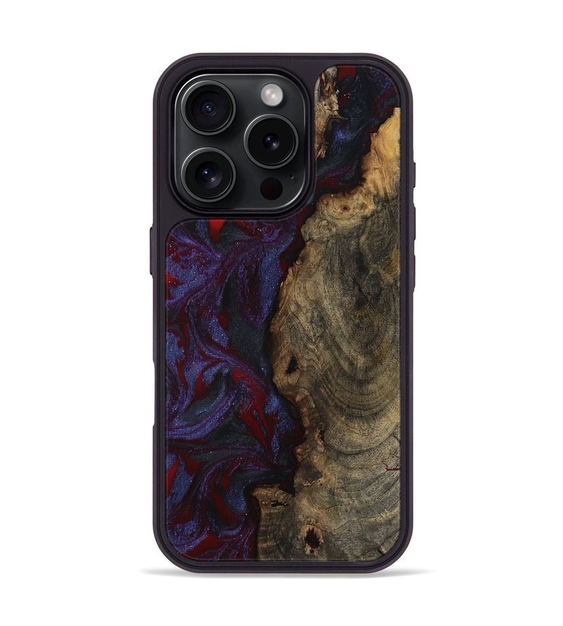 iPhone 16 Pro Wood Phone Case - Lexie (Red, 791018)