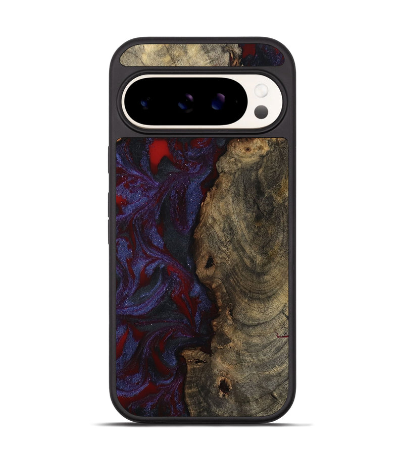 Pixel 9 Pro Wood Phone Case - Lexie (Red, 791018)