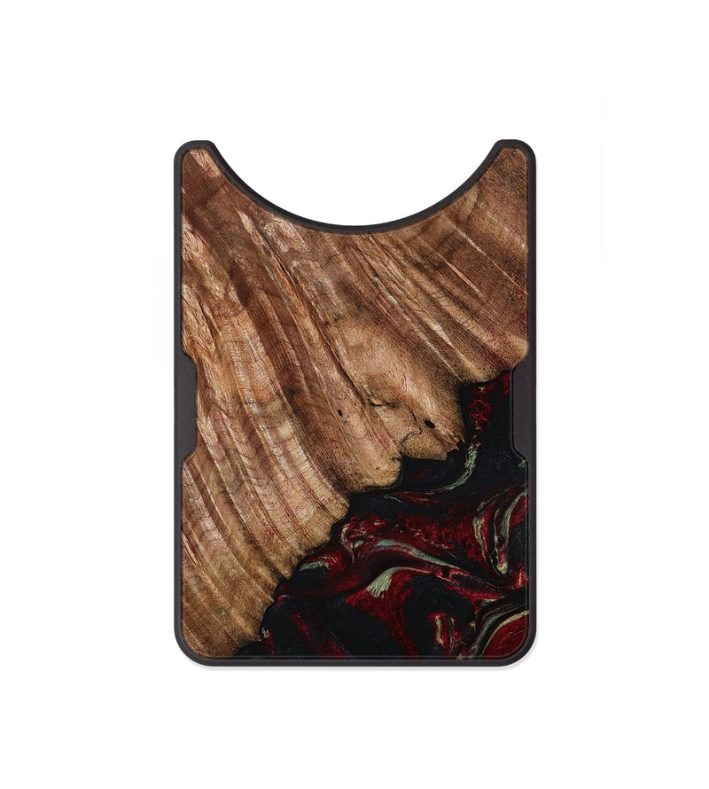 Alloy Wood Wallet - Dakari (Red, 791019)