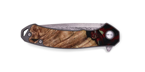 EDC Wood Pocket Knife - Dakari (Red, 791019)