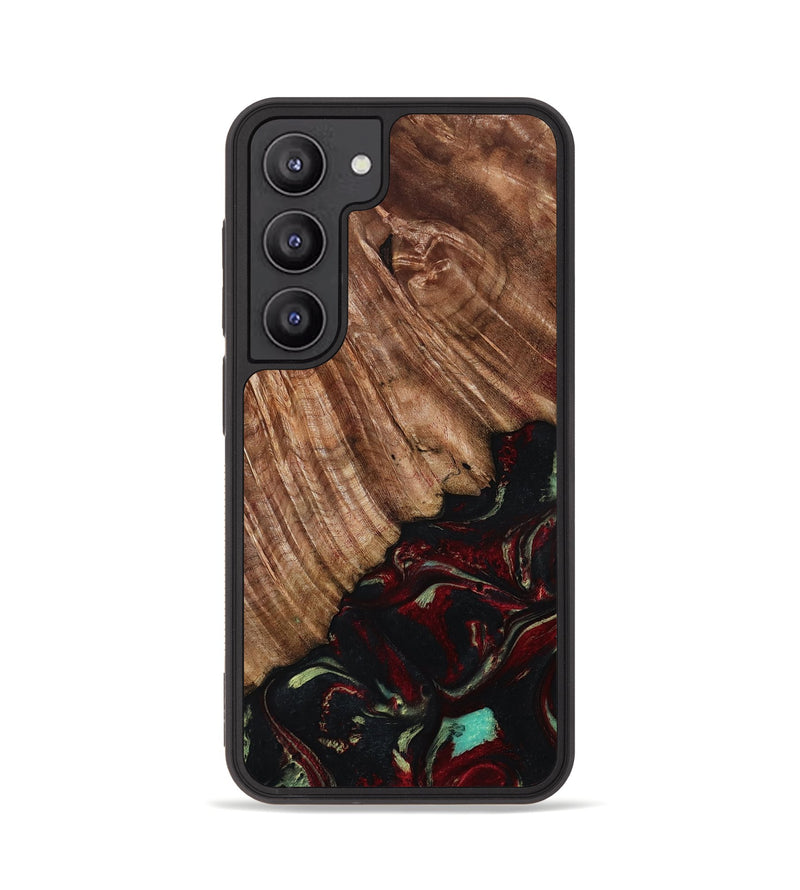 Galaxy S23 Wood Phone Case - Dakari (Red, 791019)