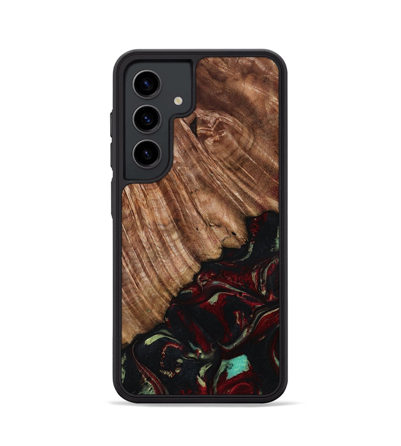 Galaxy S24 Wood Phone Case - Dakari (Red, 791019)