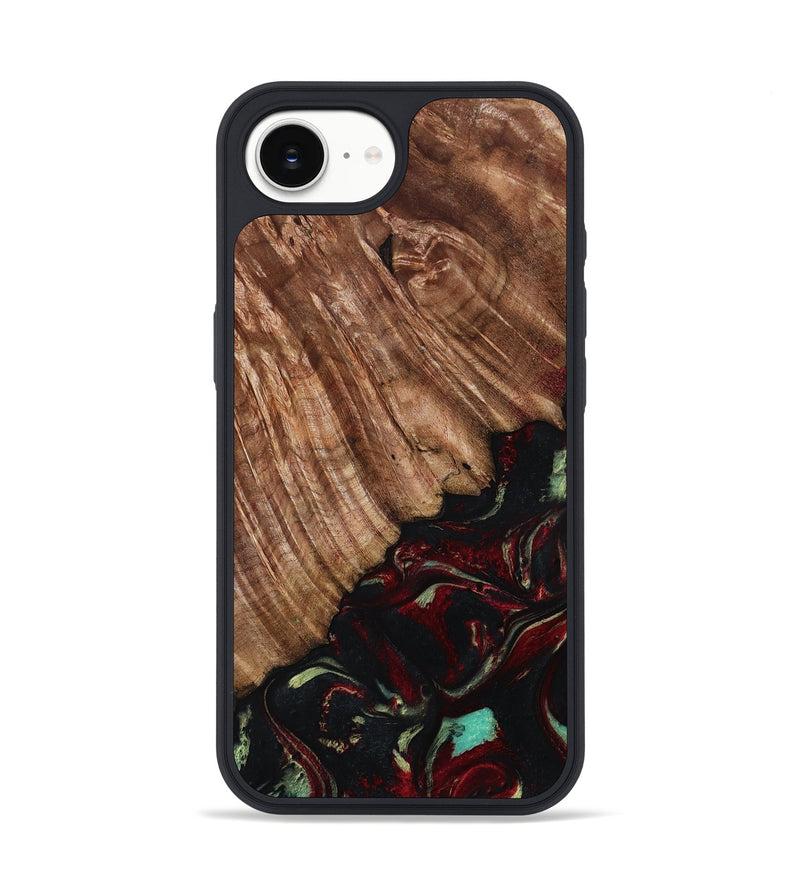 iPhone 16e Wood Phone Case - Dakari (Red, 791019)