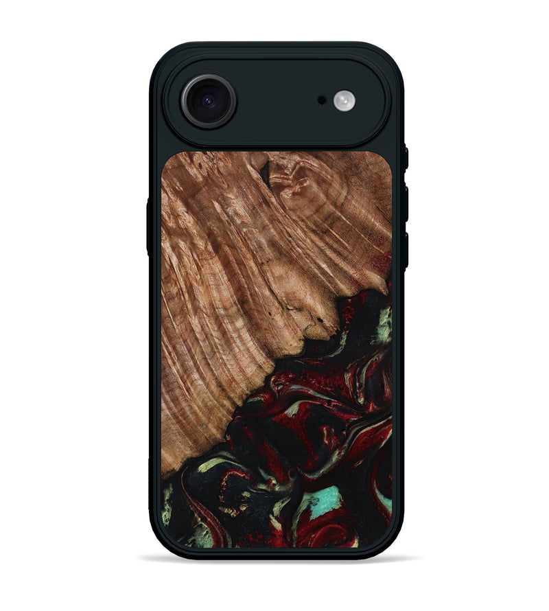 iPhone 17 Air Wood Phone Case - Dakari (Red, 791019)