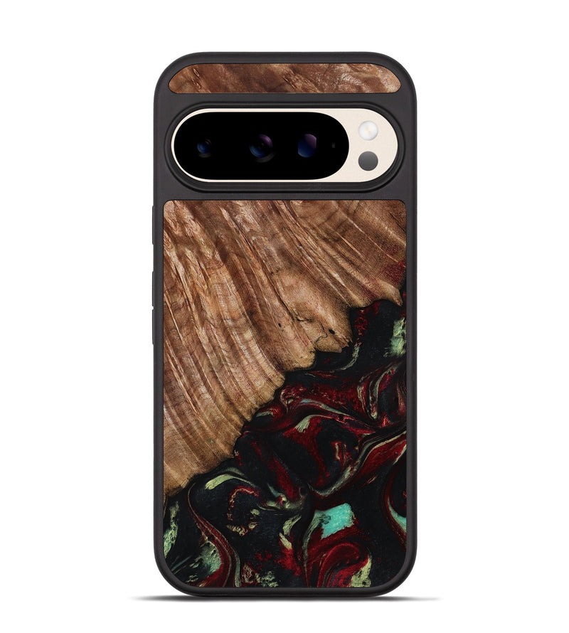 Pixel 10 Wood Phone Case - Dakari (Red, 791019)