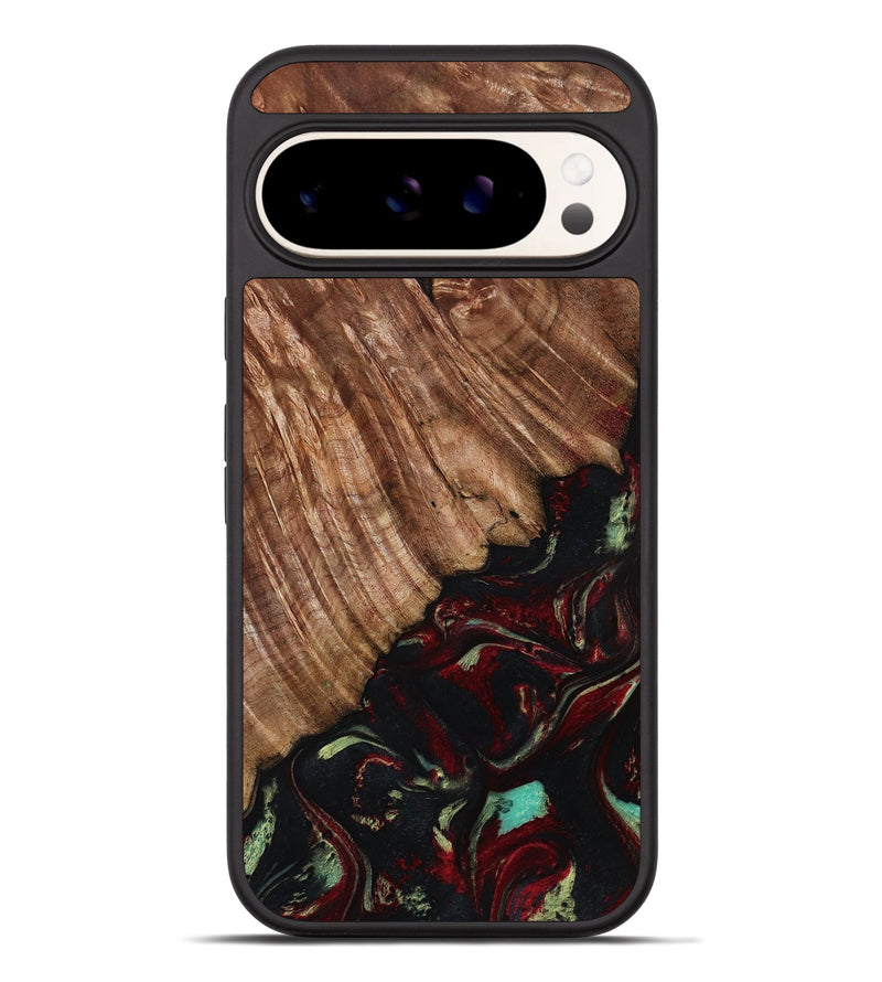 Pixel 9 Pro XL Wood Phone Case - Dakari (Red, 791019)