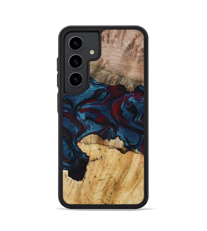 Galaxy S24 Wood Phone Case - Chester (Red, 791020)