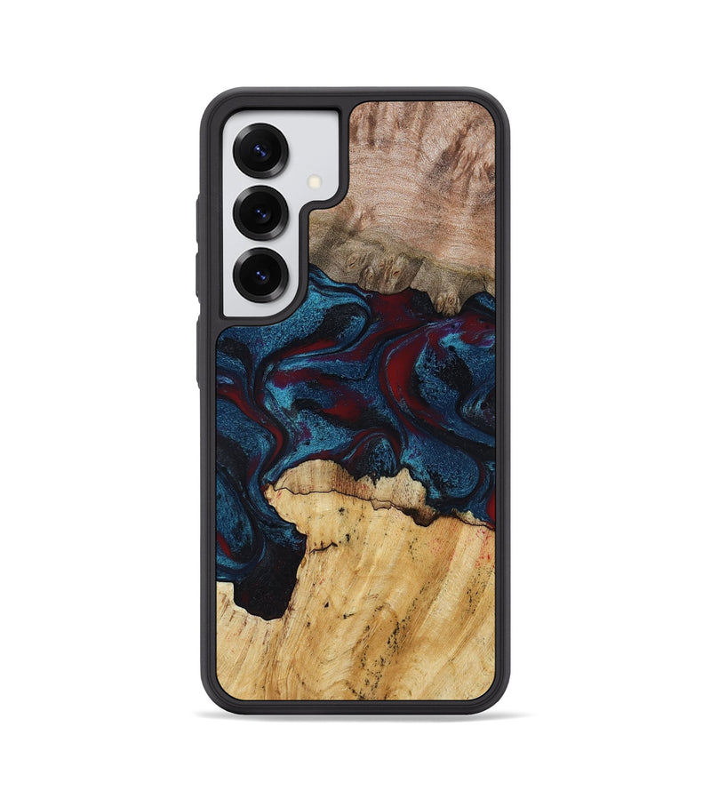 Galaxy S25 Wood Phone Case - Chester (Red, 791020)