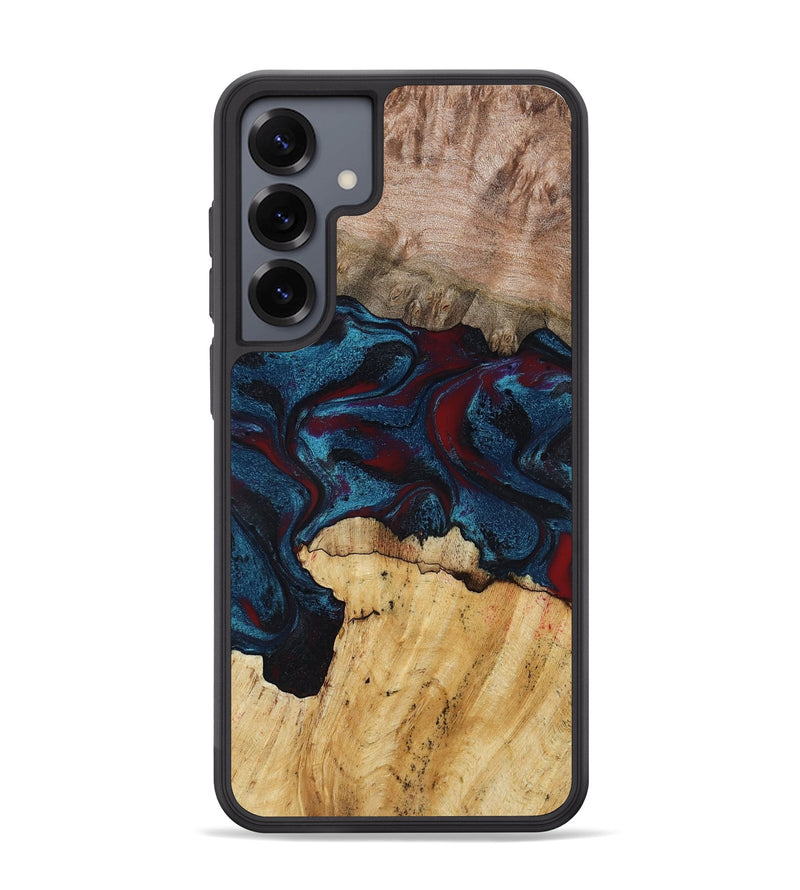 Galaxy S25 Plus Wood Phone Case - Chester (Red, 791020)