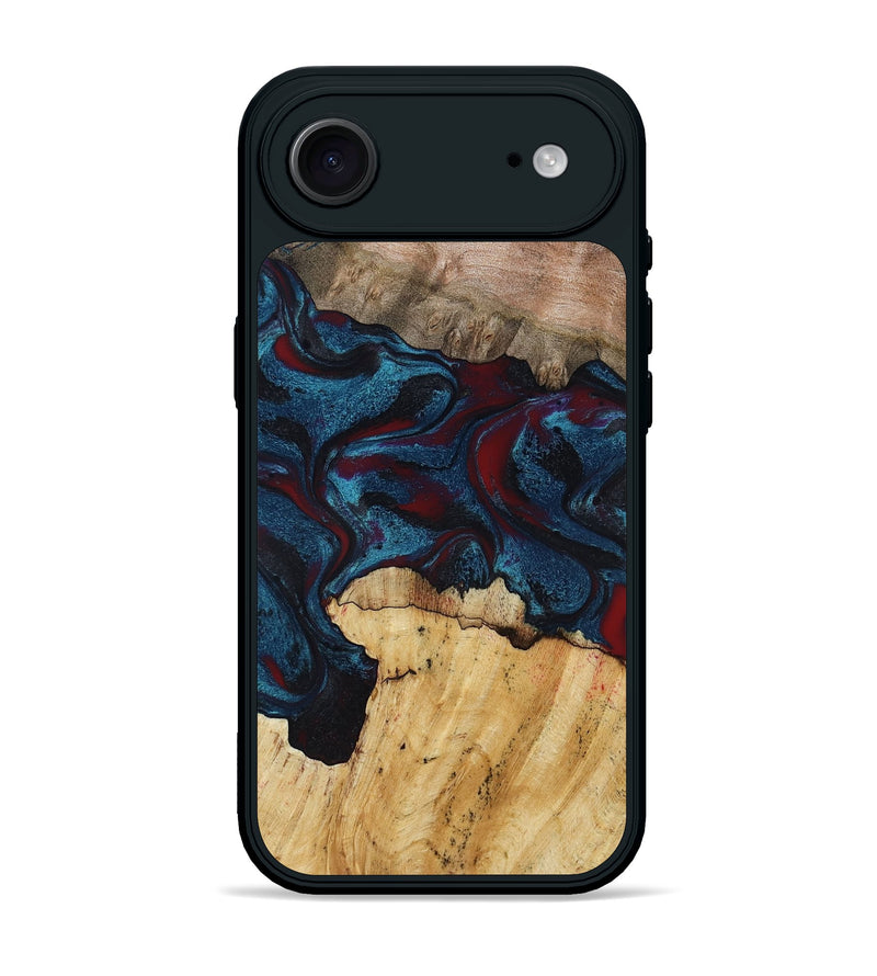 iPhone 17 Air Wood Phone Case - Chester (Red, 791020)