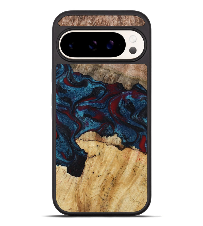 Pixel 10 Pro XL Wood Phone Case - Chester (Red, 791020)