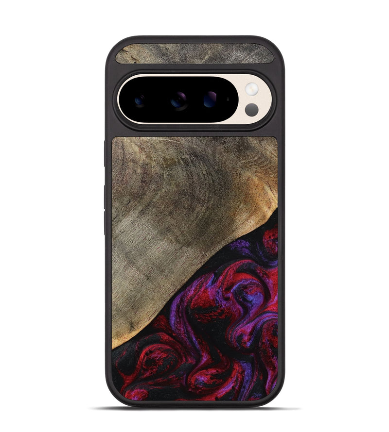 Pixel 10 Wood Phone Case - Gussie (Red, 791021)