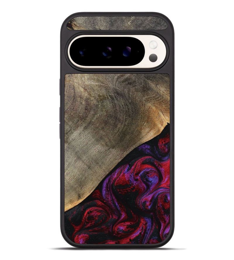 Pixel 9 Pro XL Wood Phone Case - Gussie (Red, 791021)