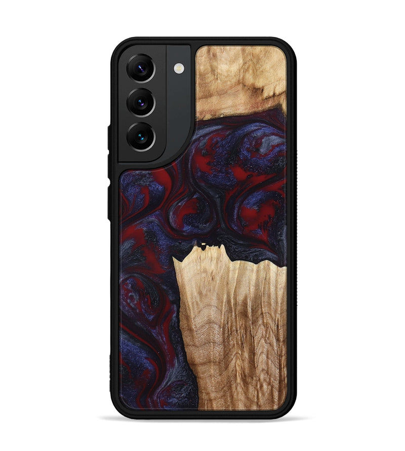 Galaxy S22 Plus Wood Phone Case - Azari (Red, 791023)