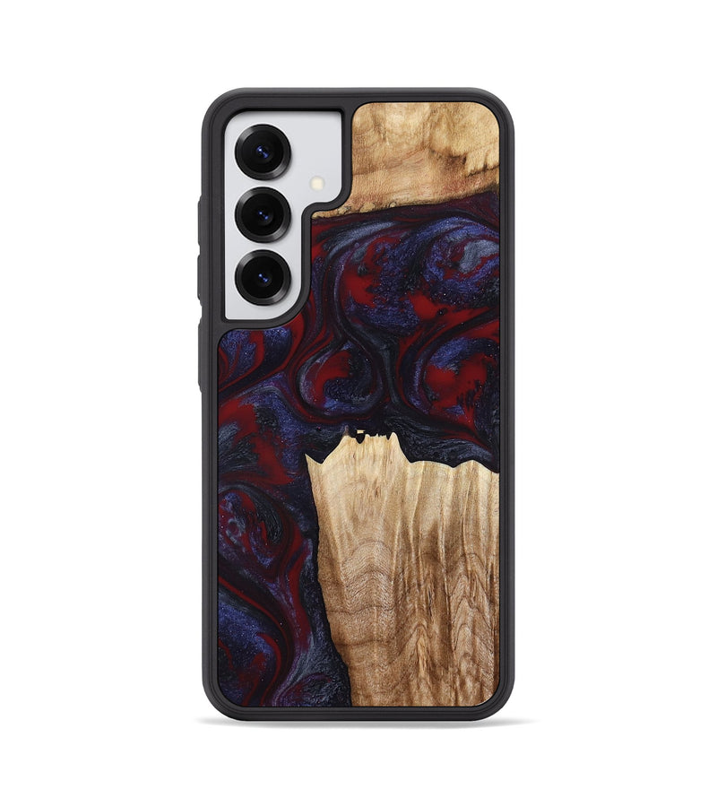 Galaxy S25 Wood Phone Case - Azari (Red, 791023)