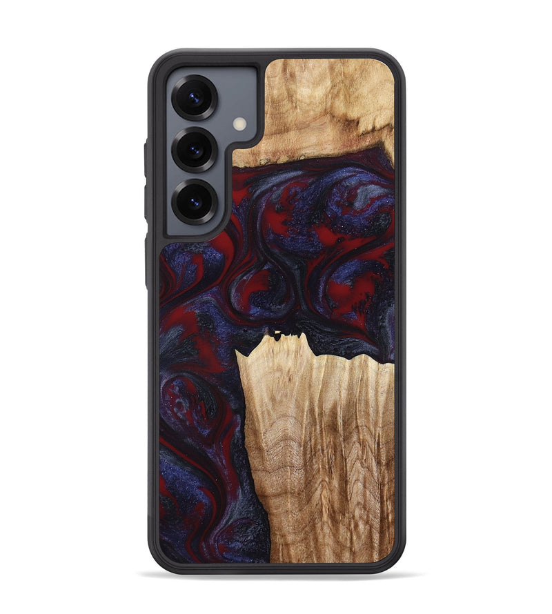 Galaxy S25 Plus Wood Phone Case - Azari (Red, 791023)