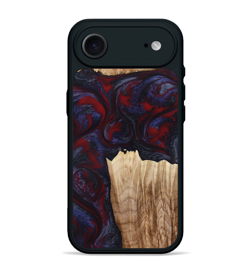 iPhone 17 Air Wood Phone Case - Azari (Red, 791023)