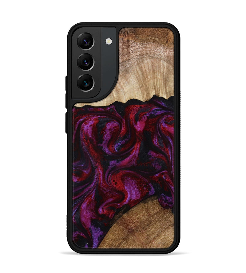 Galaxy S22 Plus Wood Phone Case - Katy (Red, 791024)