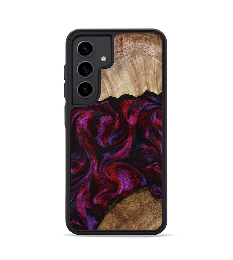 Galaxy S24 Wood Phone Case - Katy (Red, 791024)