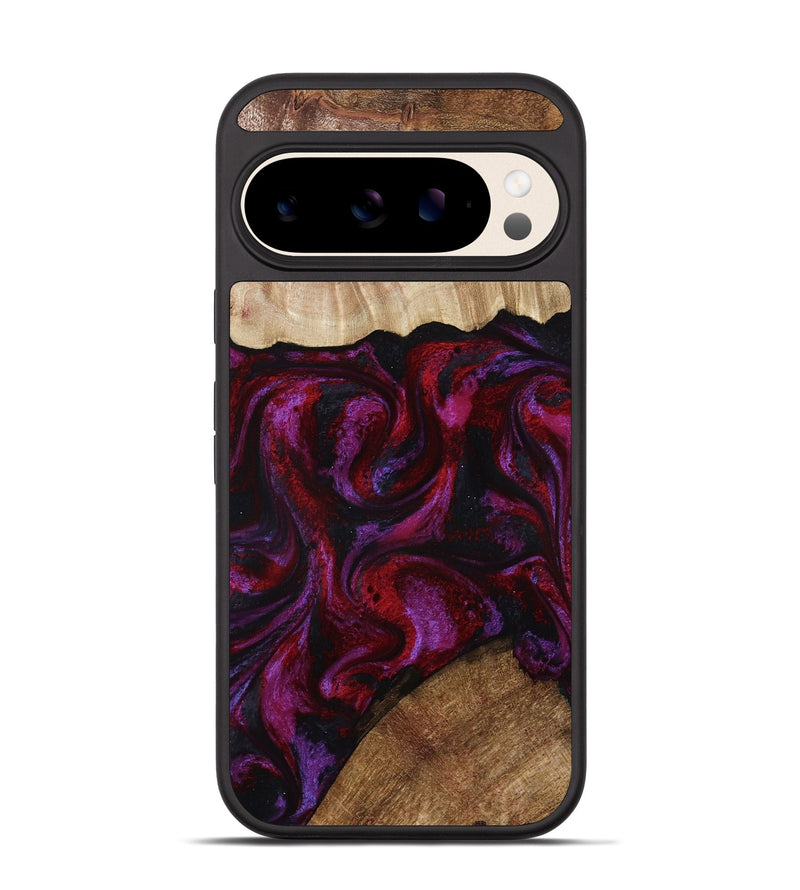 Pixel 10 Wood Phone Case - Katy (Red, 791024)
