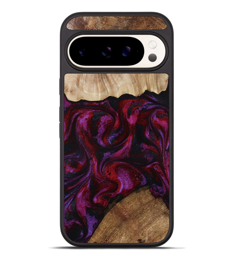 Pixel 9 Pro XL Wood Phone Case - Katy (Red, 791024)