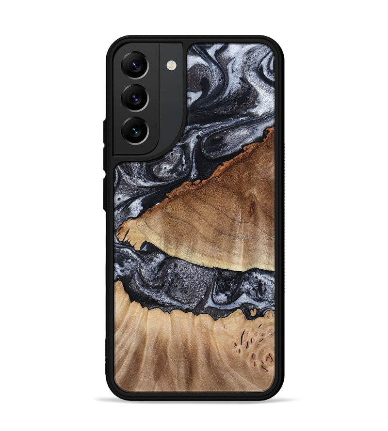 Galaxy S22 Plus Wood Phone Case - Alta (Black & White, 791029)