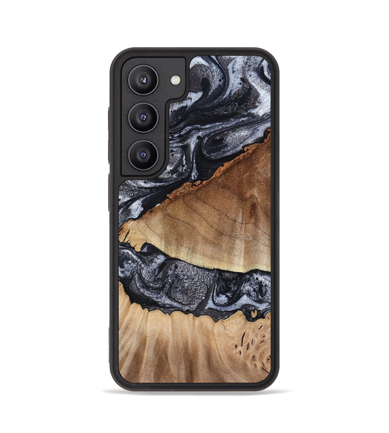 Galaxy S23 Wood Phone Case - Alta (Black & White, 791029)