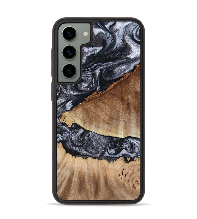 Galaxy S23 Plus Wood Phone Case - Alta (Black & White, 791029)