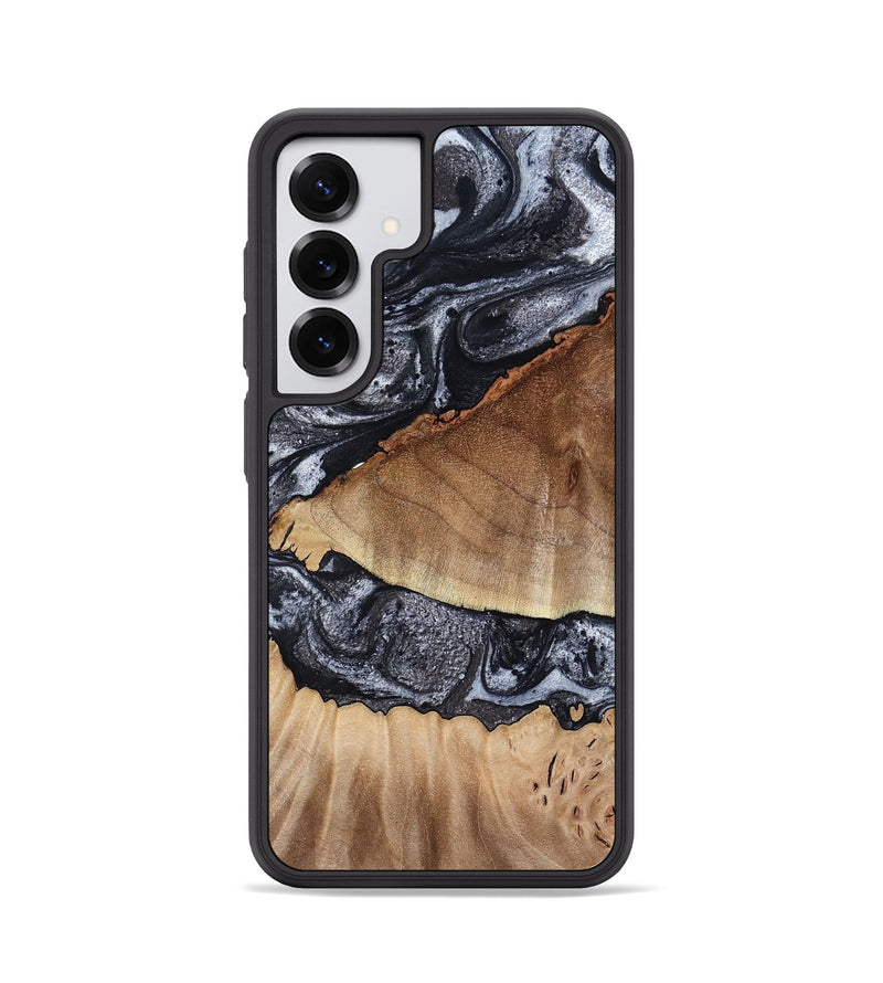 Galaxy S25 Wood Phone Case - Alta (Black & White, 791029)