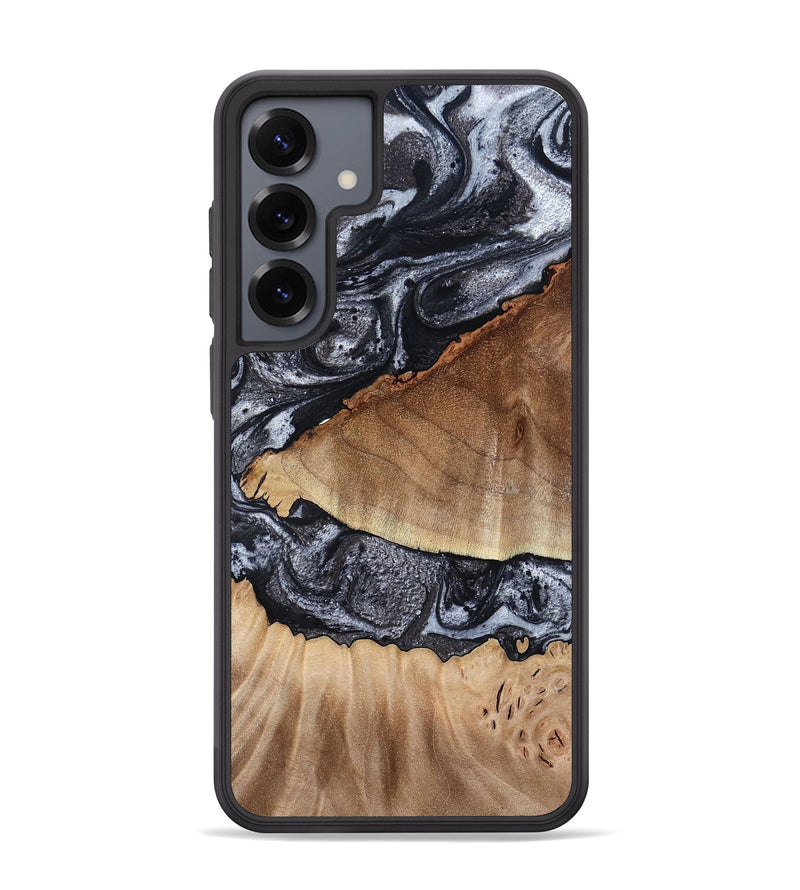 Galaxy S25 Plus Wood Phone Case - Alta (Black & White, 791029)