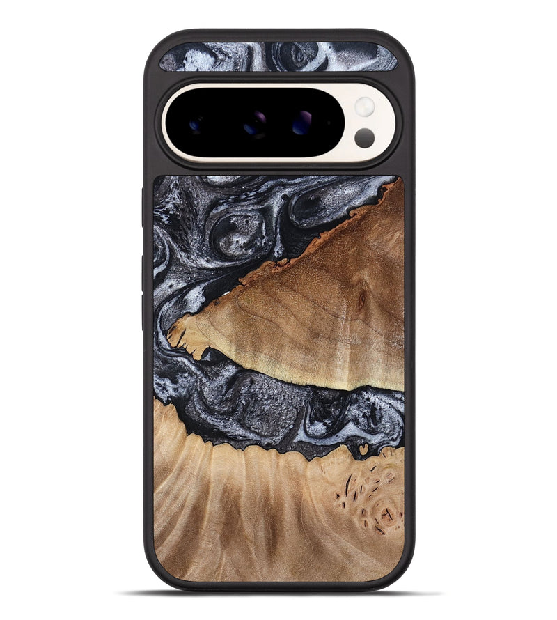 Pixel 10 Pro XL Wood Phone Case - Alta (Black & White, 791029)