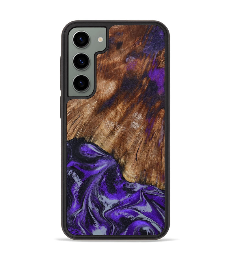 Galaxy S23 Plus Wood Phone Case - Allan (Purple, 791048)