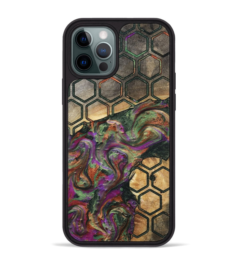 iPhone 12 Pro Max Wood Phone Case - Jaelyn (Pattern, 791077)