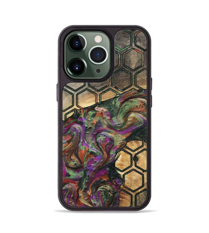 iPhone 13 Pro Wood Phone Case - Jaelyn (Pattern, 791077)
