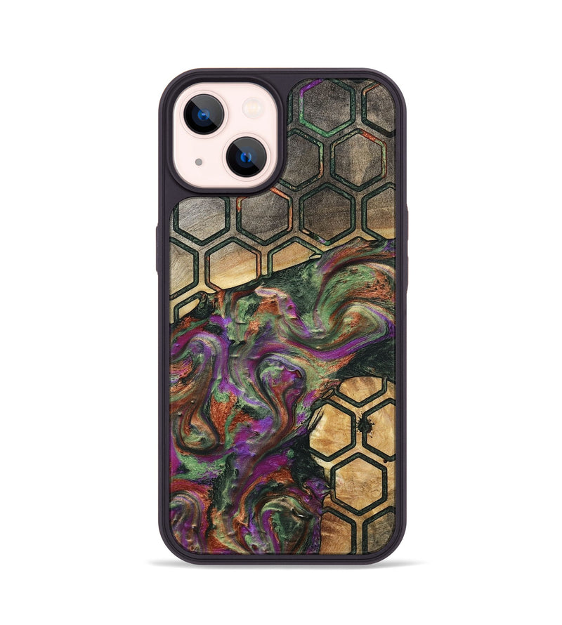 iPhone 14 Wood Phone Case - Jaelyn (Pattern, 791077)