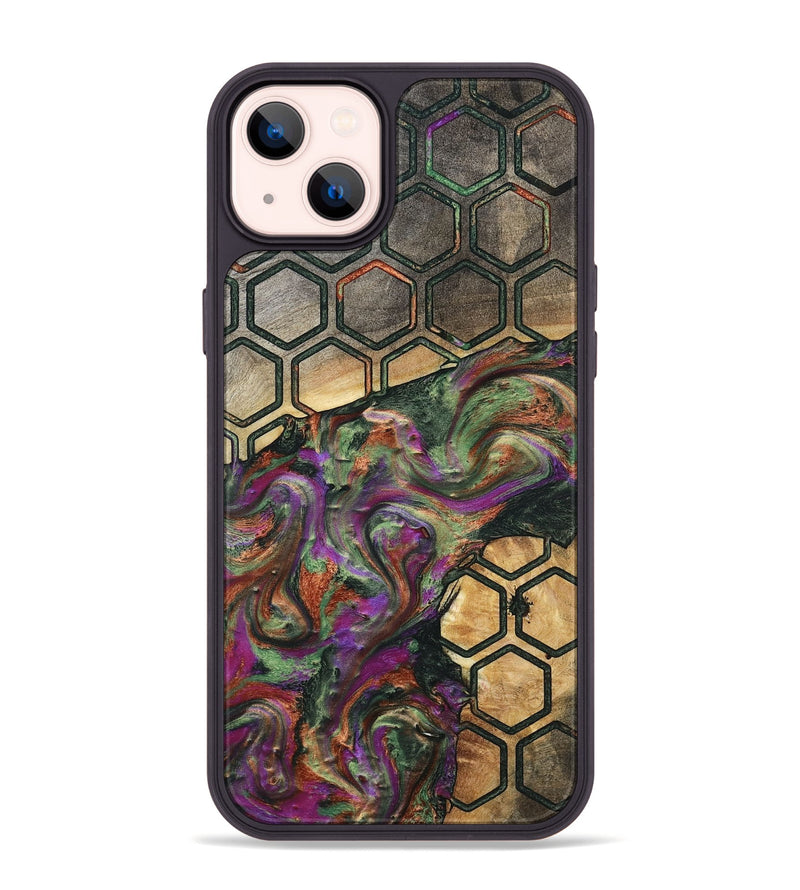 iPhone 14 Plus Wood Phone Case - Jaelyn (Pattern, 791077)
